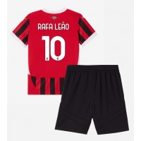 AC Milan Rafael Leao #10 Replica Home Minikit 2024-25 Short Sleeve (+ pants)